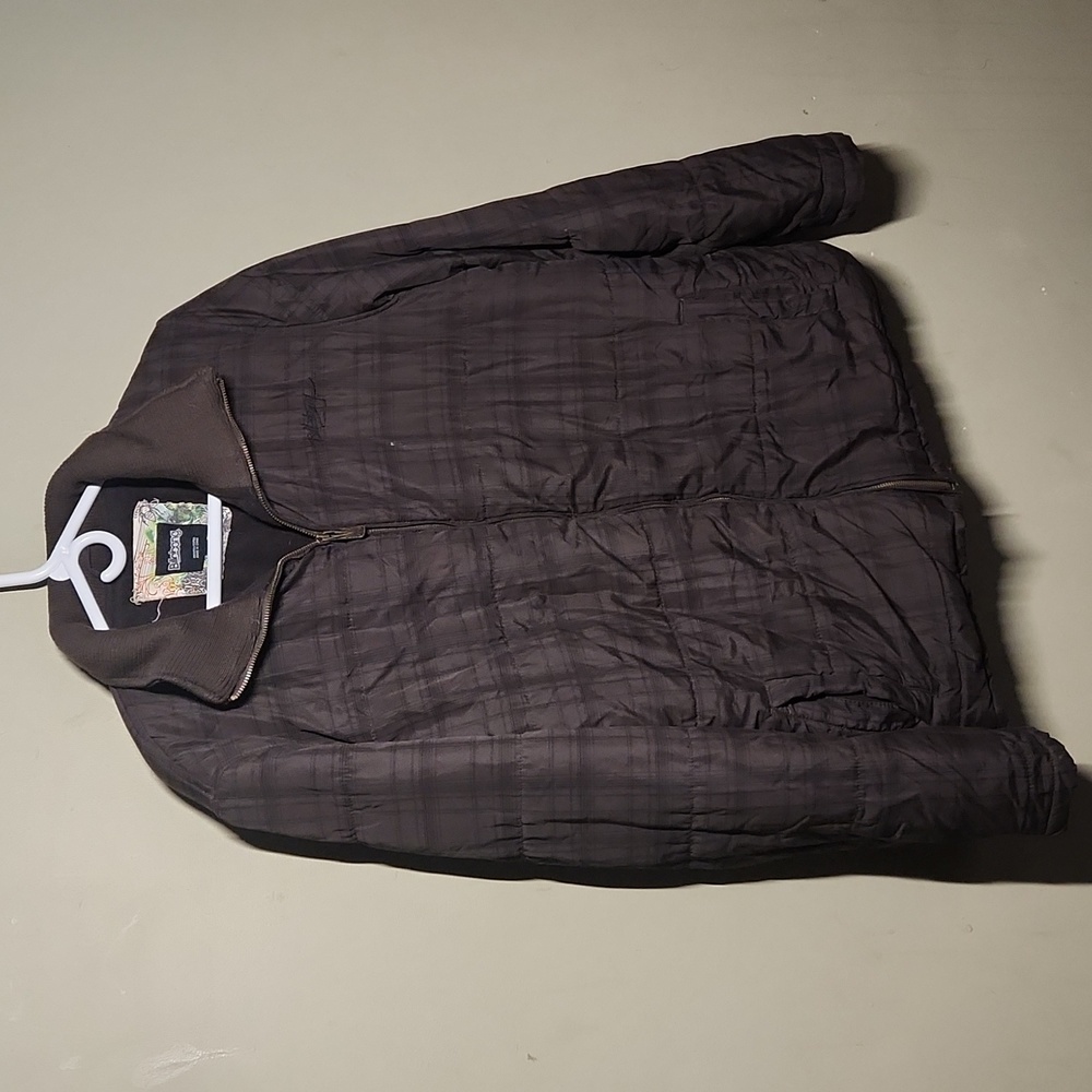 Billabong Plaid Men's Jacket Fleece Lined Size Large